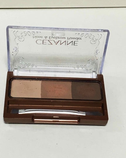 ノーズ&アイブロウパウダー/CEZANNE/パウダーアイブロウを使ったクチコミ(2枚目)