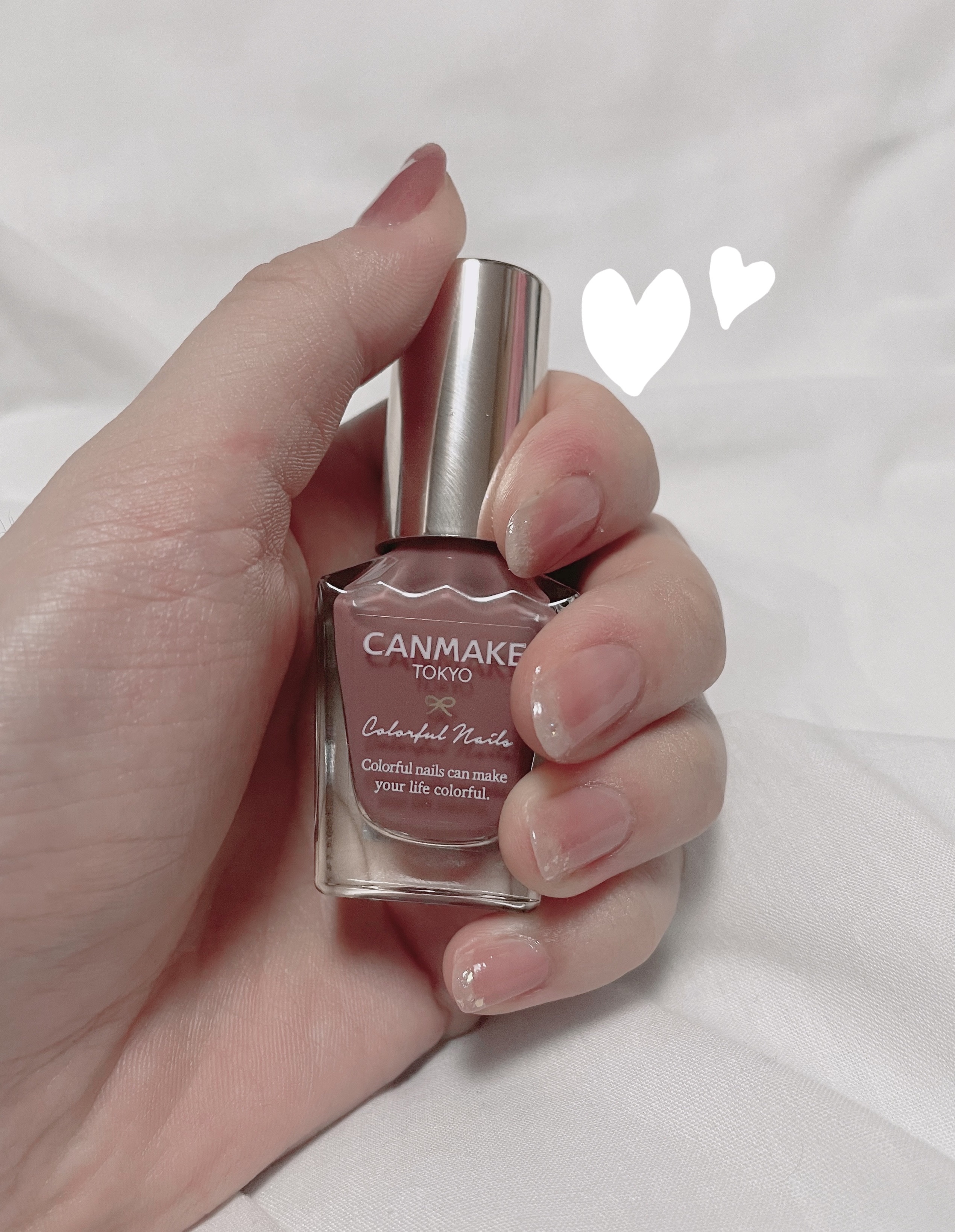 カラフルネイルズ/キャンメイク/マニキュアを使ったクチコミ（2枚目）