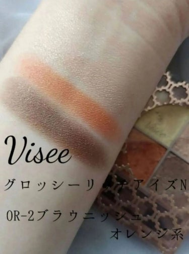 グロッシーリッチ アイズ N/Visée/アイシャドウパレットを使ったクチコミ（1枚目）