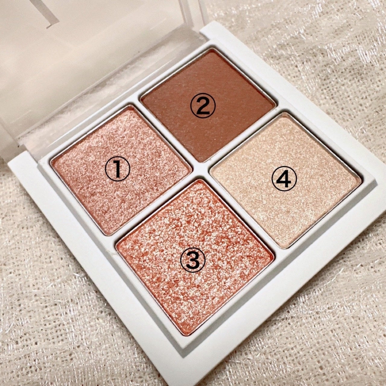 THE アイパレR/b idol/アイシャドウパレットを使ったクチコミ(2枚目)