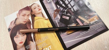 MAYBELLINE NEW YORKブロウインク カラーティントデュオ07ミルクティーブラウン🌟

LIPSさんからご提供頂きました🙇‍♀️

使用してみて、ペンシルがとても良くて、細くもかけて細かい