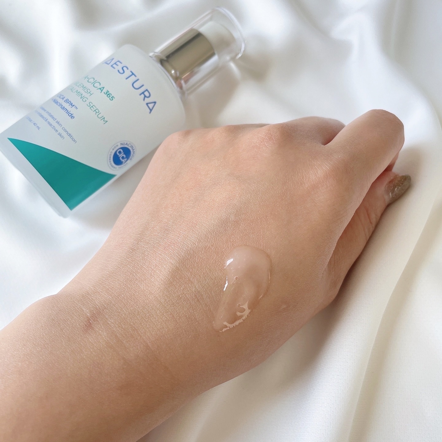 エイシカ365マイクロセラム/AESTURA/美容液を使ったクチコミ（3枚目）