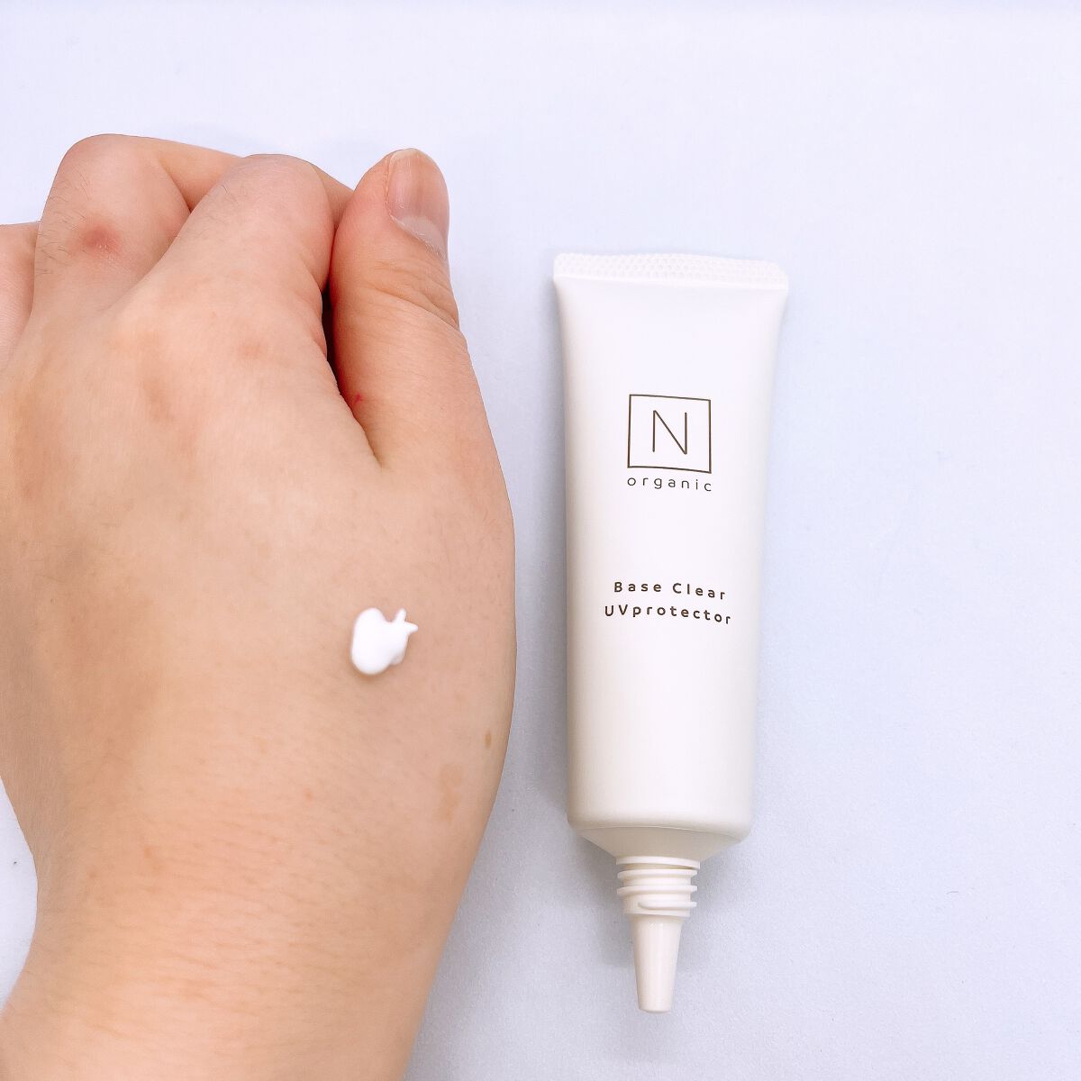 ベース クリアUVプロテクター/Ｎ organic/日焼け止めクリームを使ったクチコミ（3枚目）