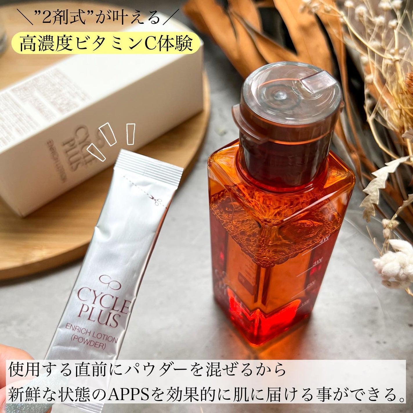 エンリッチ ローション/サイクルプラス/化粧水を使ったクチコミ(2枚目)