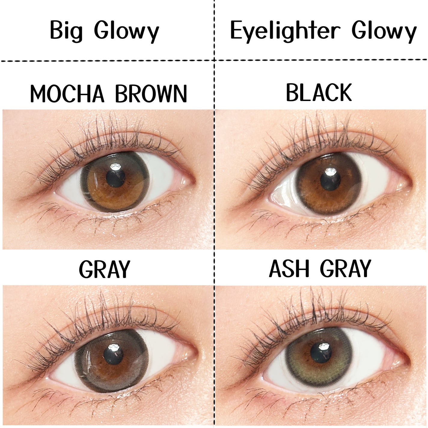 Eyelighter Glowy 1Month/OLENS/カラーコンタクトレンズを使ったクチコミ(10枚目)