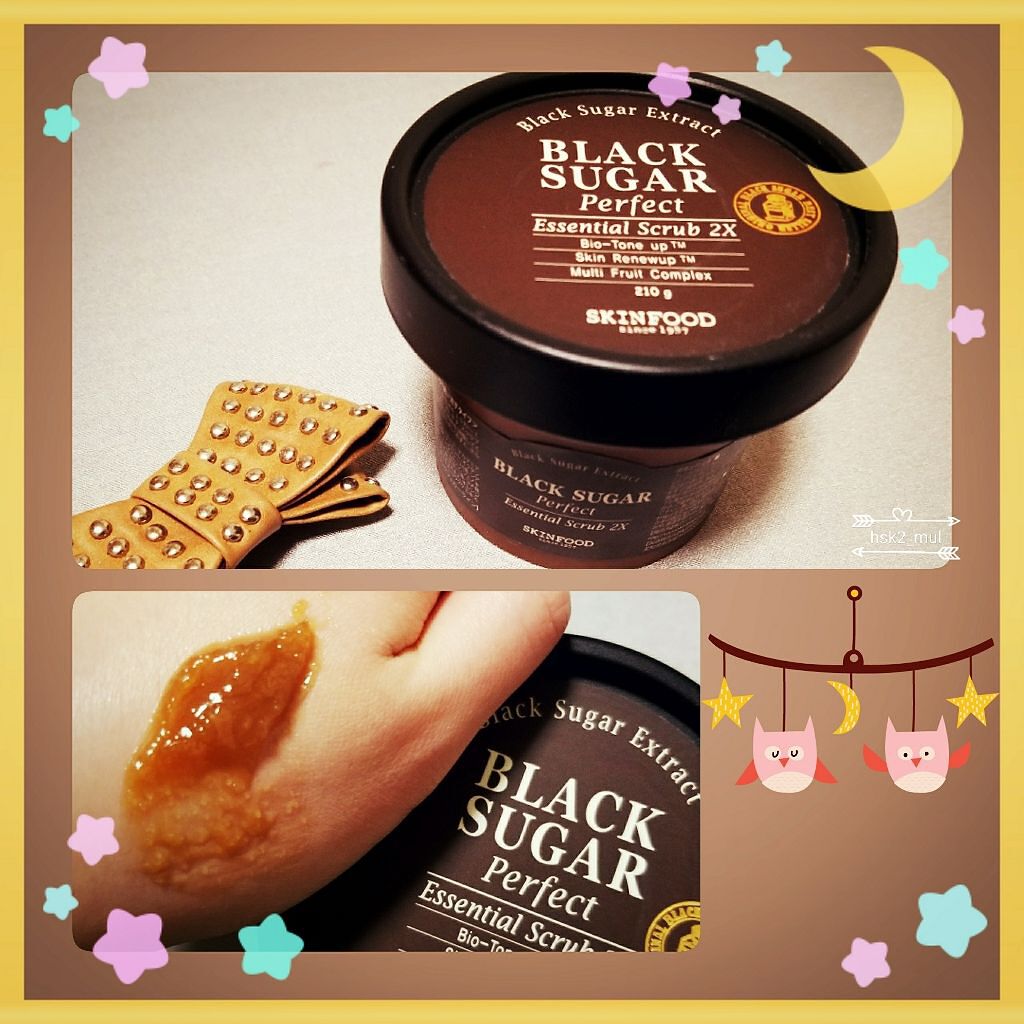 ブラックシュガー パーフェクト エッセンシャル スクラブ2X/SKINFOOD/洗い流すパック・マスクを使ったクチコミ(1枚目)