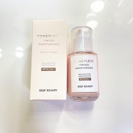 トーンアップUV下地/SELF BEAUTY/化粧下地を使ったクチコミ(3枚目)