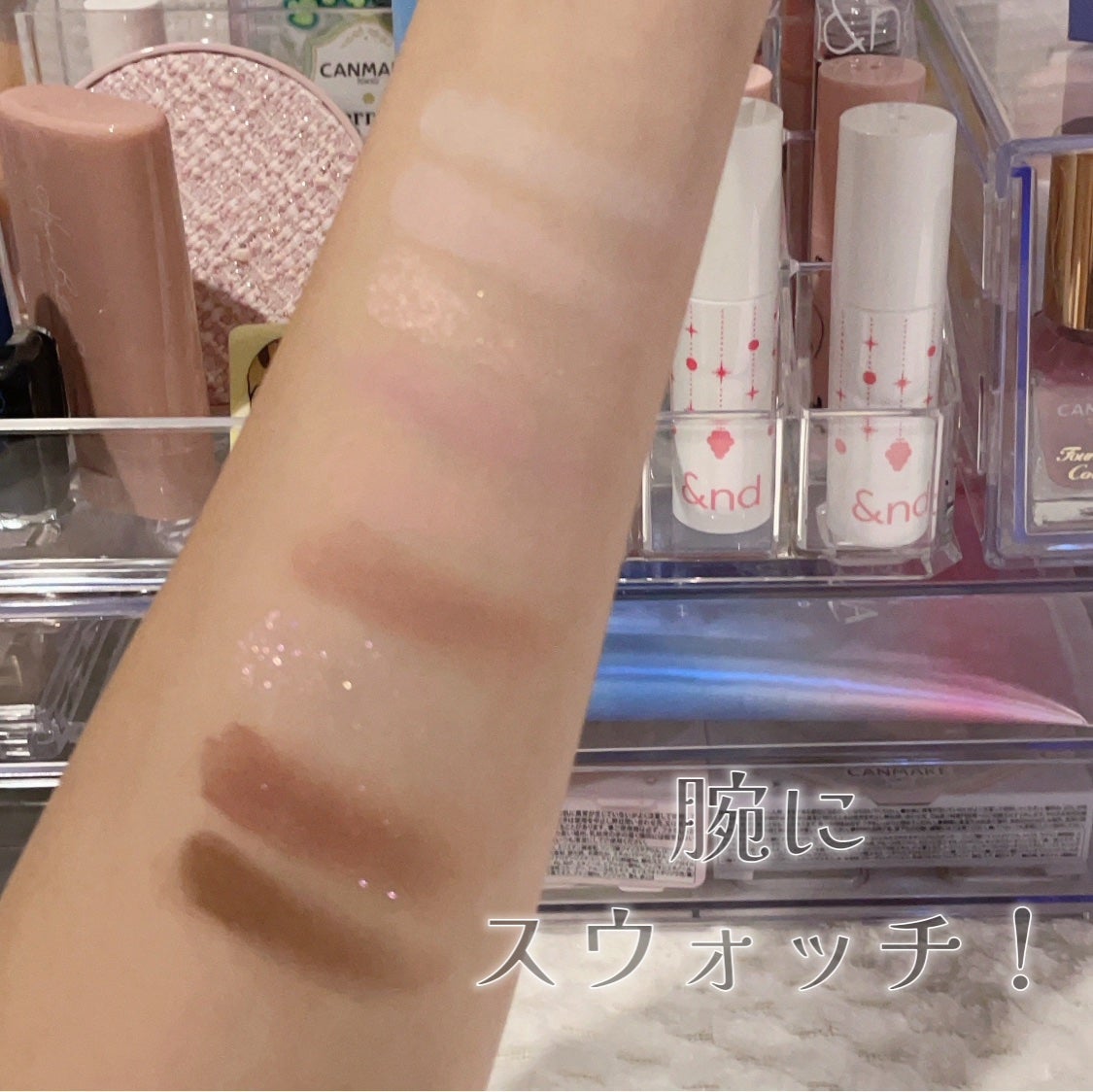 プレイカラーアイズ ホイッピングクラウドコレクション/ETUDE/アイシャドウパレットを使ったクチコミ(8枚目)