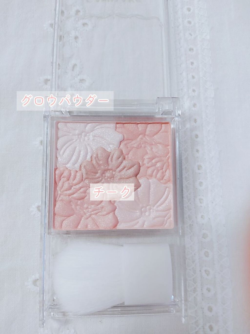 グロウフルールチークス/キャンメイク/パウダーチークを使ったクチコミ(3枚目)