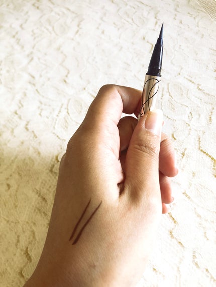 プライムリキッドアイライナー リッチキープ/ヒロインメイク/リキッドアイライナーを使ったクチコミ(2枚目)