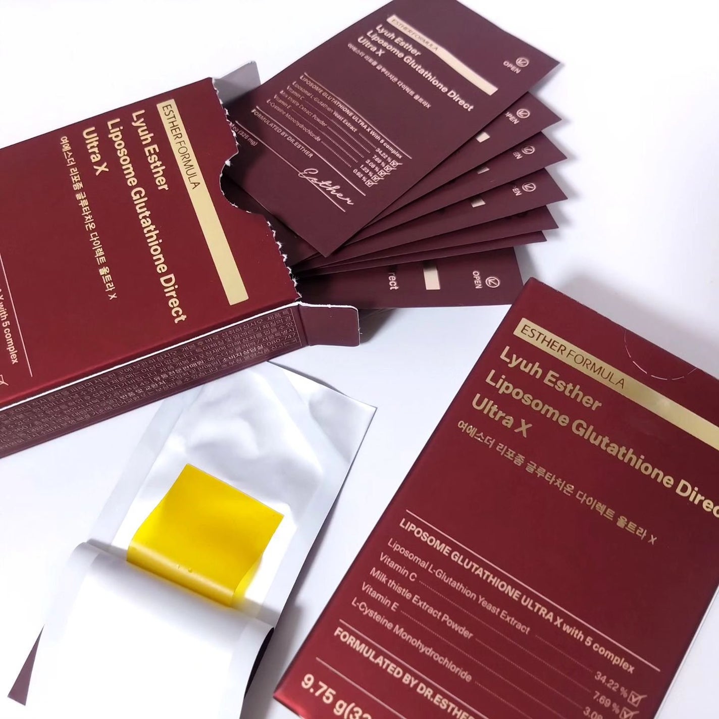 ヨエスターGLTダイレクトウルトラX/ESTHER FORMULA/美容サプリメントを使ったクチコミ(1枚目)