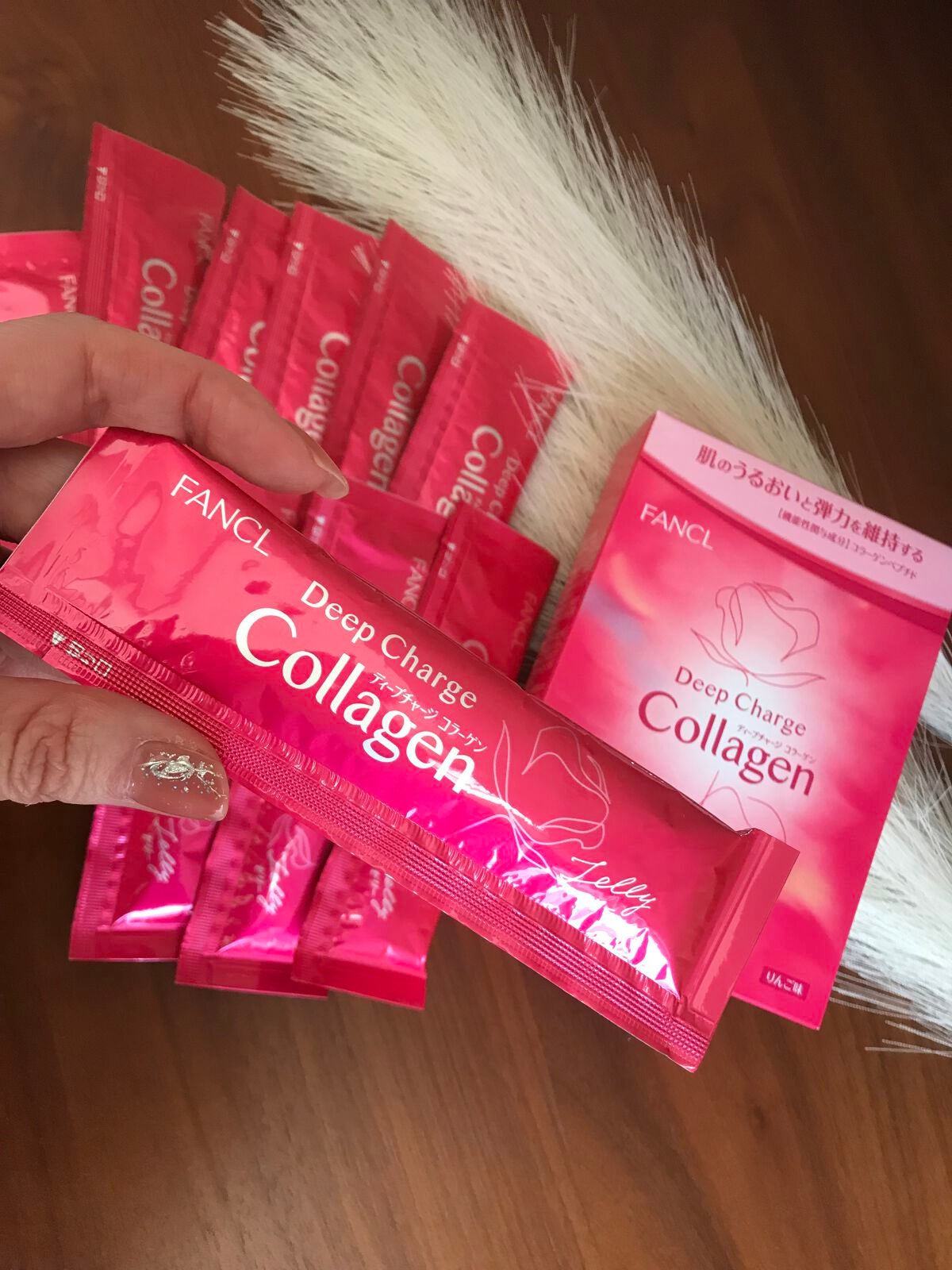ディープチャージ コラーゲン スティックゼリー/ファンケル/美容サプリメントを使ったクチコミ(3枚目)
