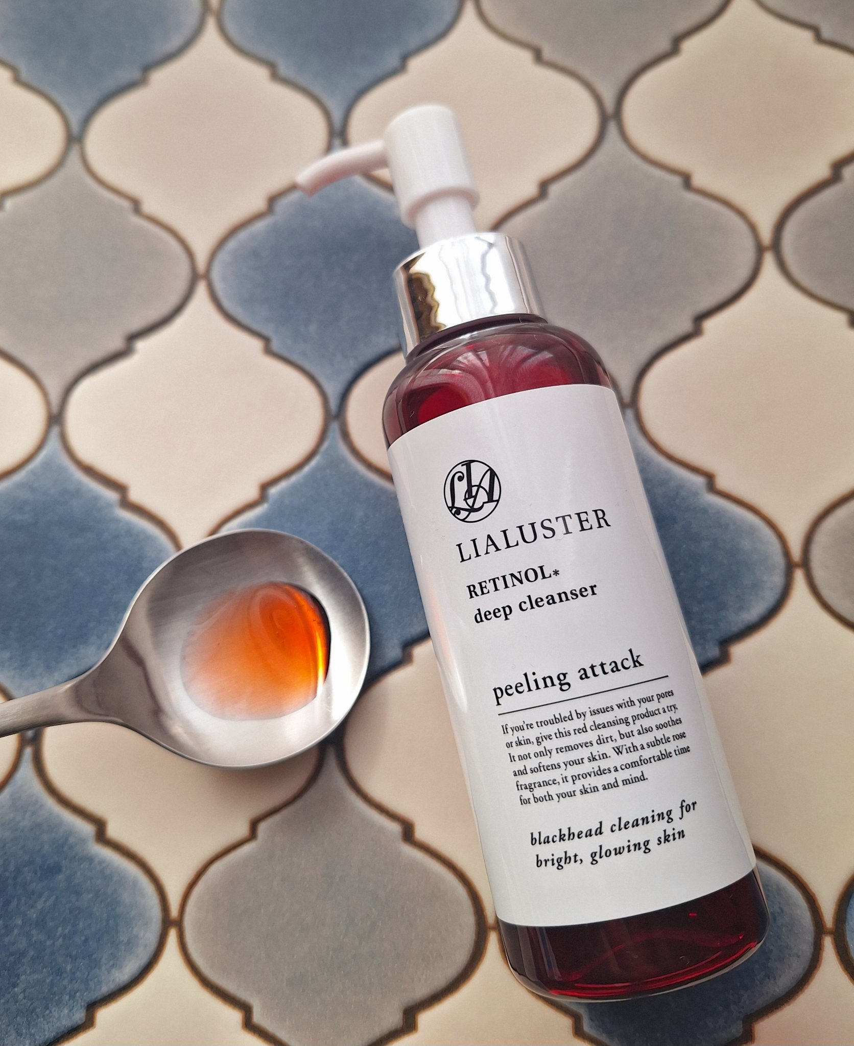 レチノールディープクレンザー/LIALUSTER/その他洗顔料を使ったクチコミ（1枚目）