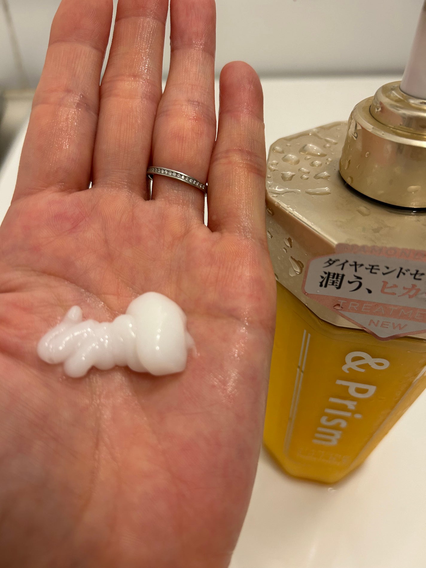 DIAMOND SHINE シャンプー/ヘアトリートメント/&Prism/市販シャンプーを使ったクチコミ(3枚目)