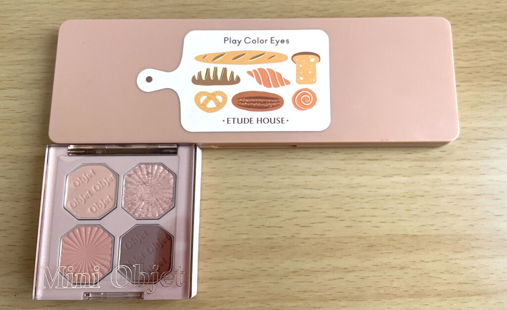 プレイカラーアイズ ミニオブジェ/ETUDE/アイシャドウパレットを使ったクチコミ（3枚目）