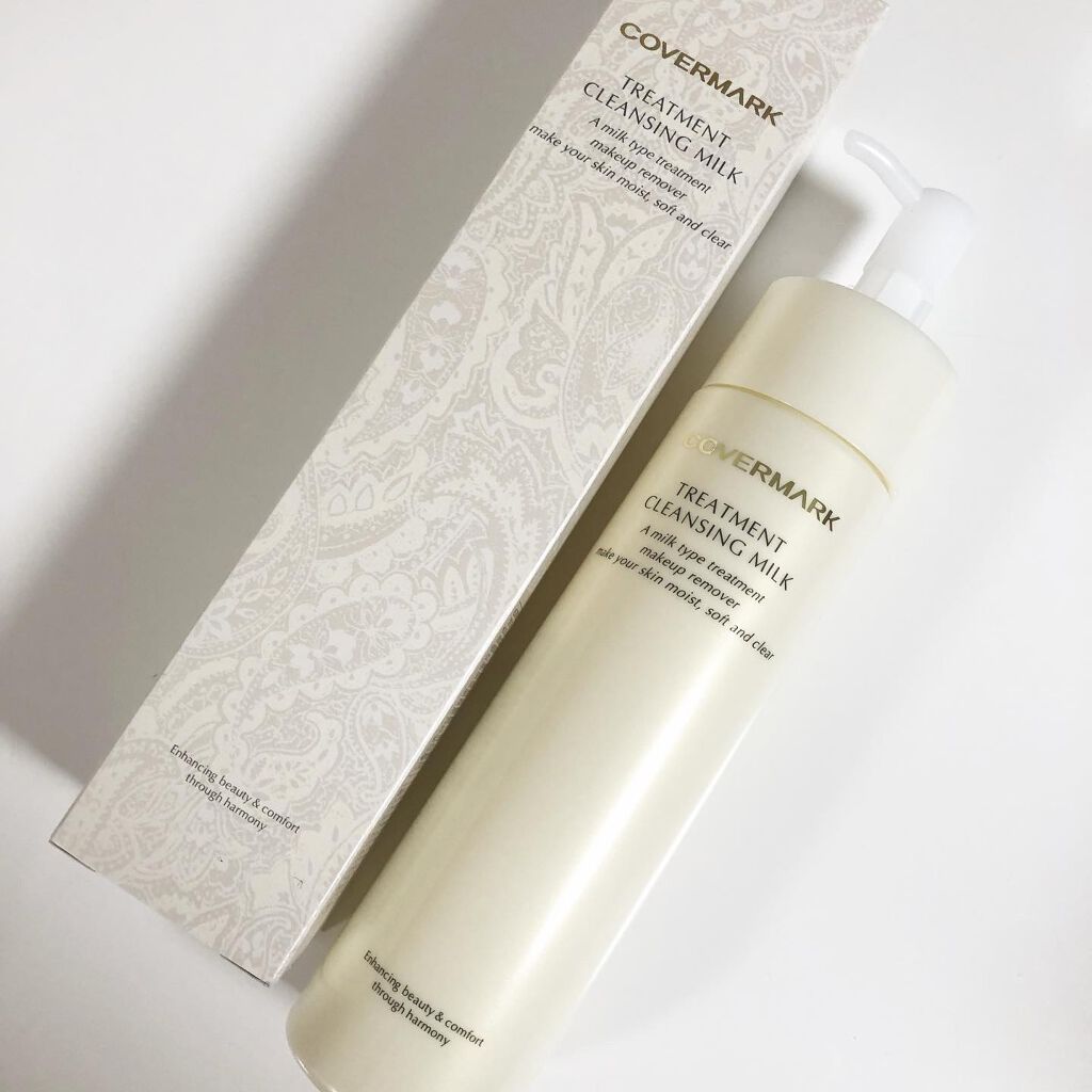 トリートメント クレンジング ミルク/COVERMARK/ミルククレンジングを使ったクチコミ（3枚目）