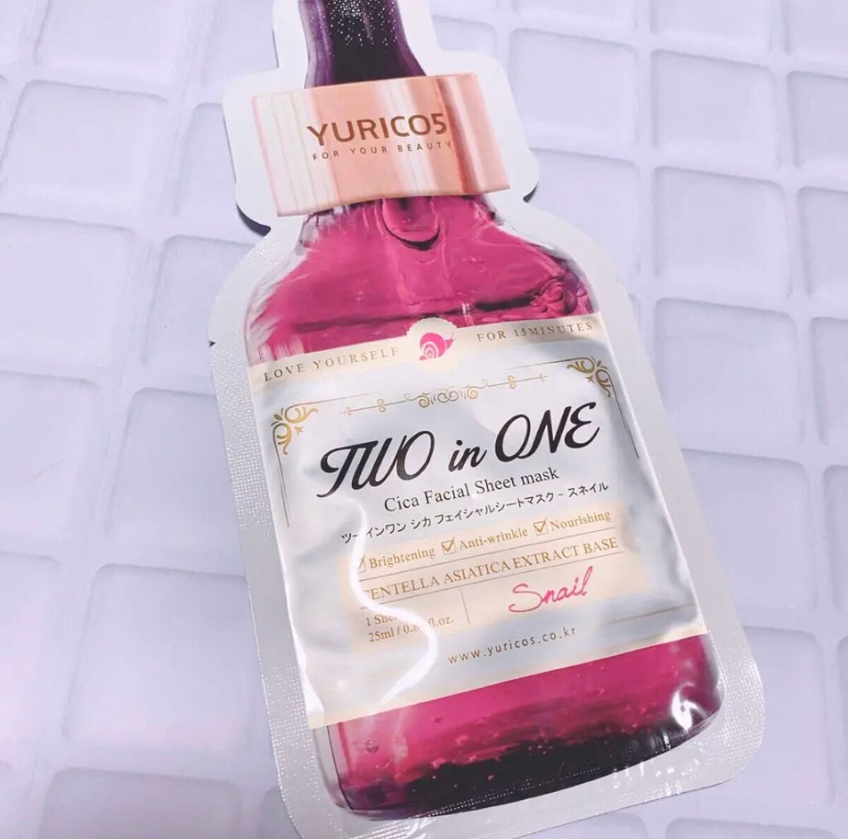 ユリコス 2in1 シカ フェイシャル シートマスク/YURICO5/シートマスク・パックを使ったクチコミ(6枚目)