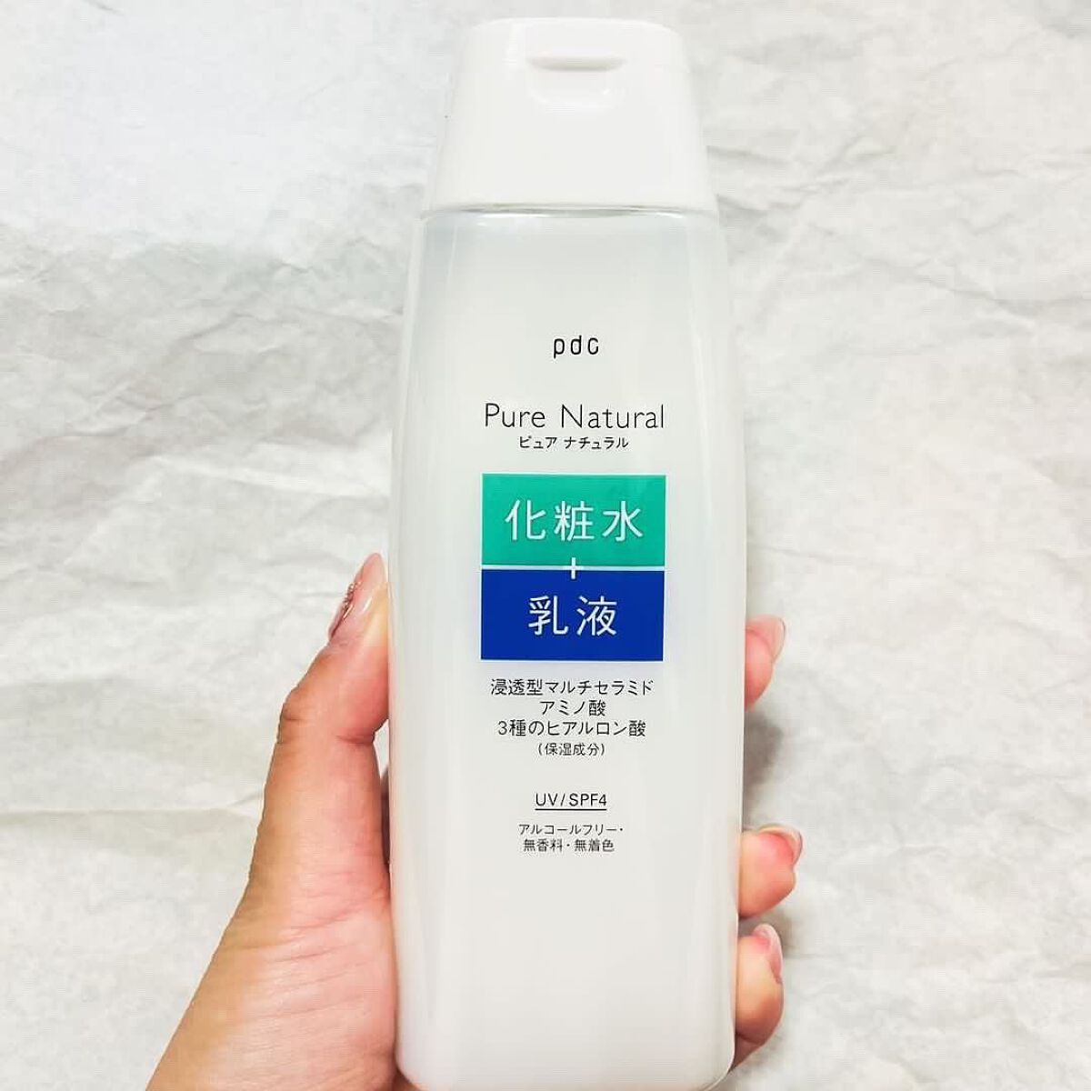 ピュア ナチュラル エッセンスローション ＵＶ/pdc/オールインワン化粧品を使ったクチコミ（2枚目）