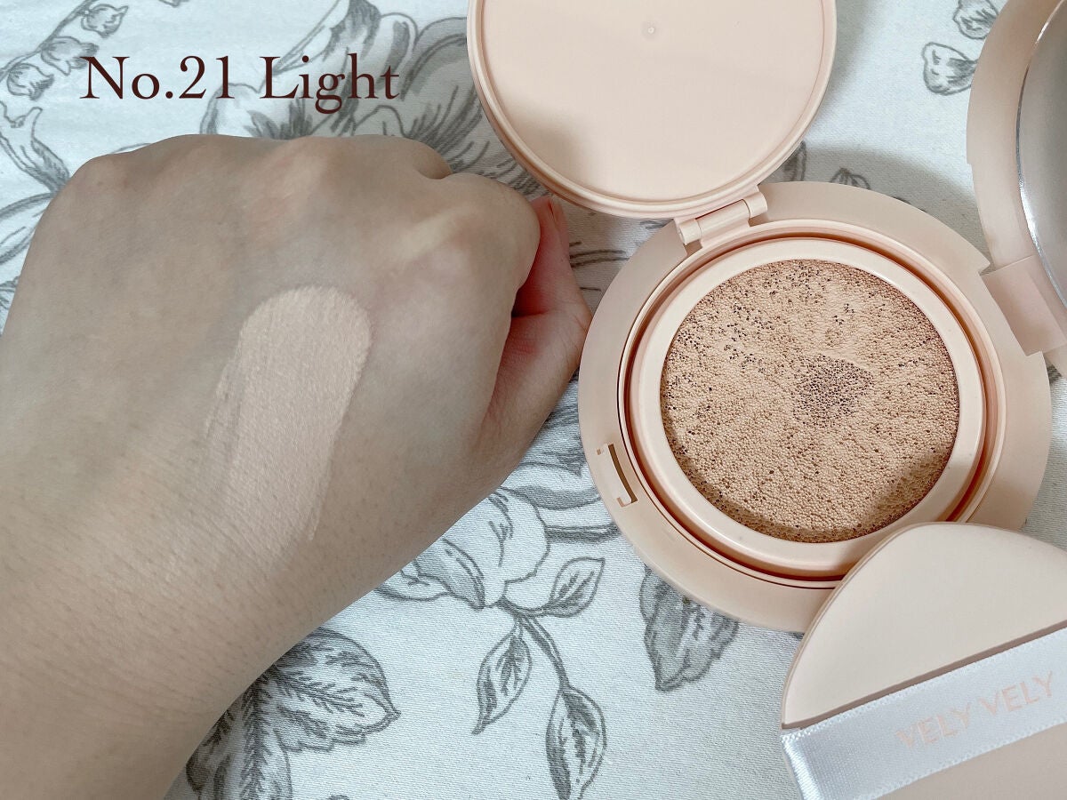 もい on LIPS 「VELYVELYベビーフェイスコンシーラークッション21号ライ..」(4枚目)