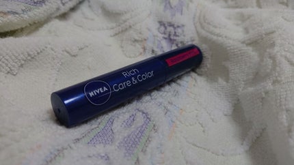 ニベア リッチケア&カラーリップ/ニベア/リップクリームを使ったクチコミ(1枚目)