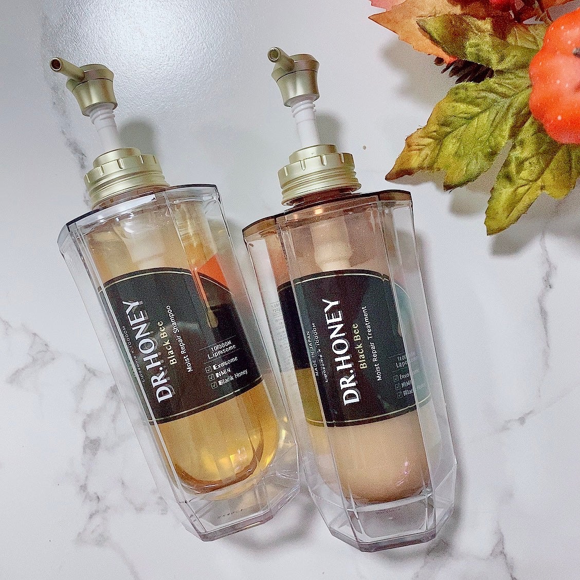 DRハニー ブラックビー モイスト リペア シャンプー/ヘアトリートメント/DR.HONEY/市販シャンプーを使ったクチコミ(1枚目)