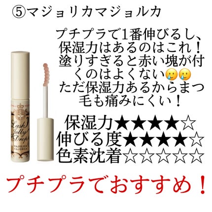 ラッシュケアエッセンス/キャンメイク/まつげ美容液を使ったクチコミ(6枚目)