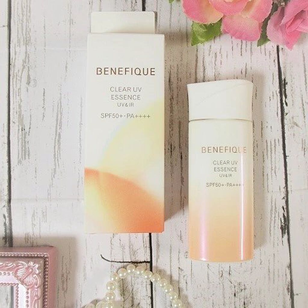ベネフィーク クリア UV エッセンス（ＵＶ＆ＩＲ）/BENEFIQUE/日焼け止めローションを使ったクチコミ（3枚目）