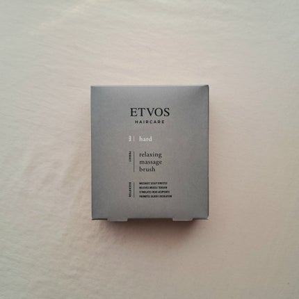リラクシングマッサージブラシ ハード/エトヴォス/スカルプブラシを使ったクチコミ(4枚目)