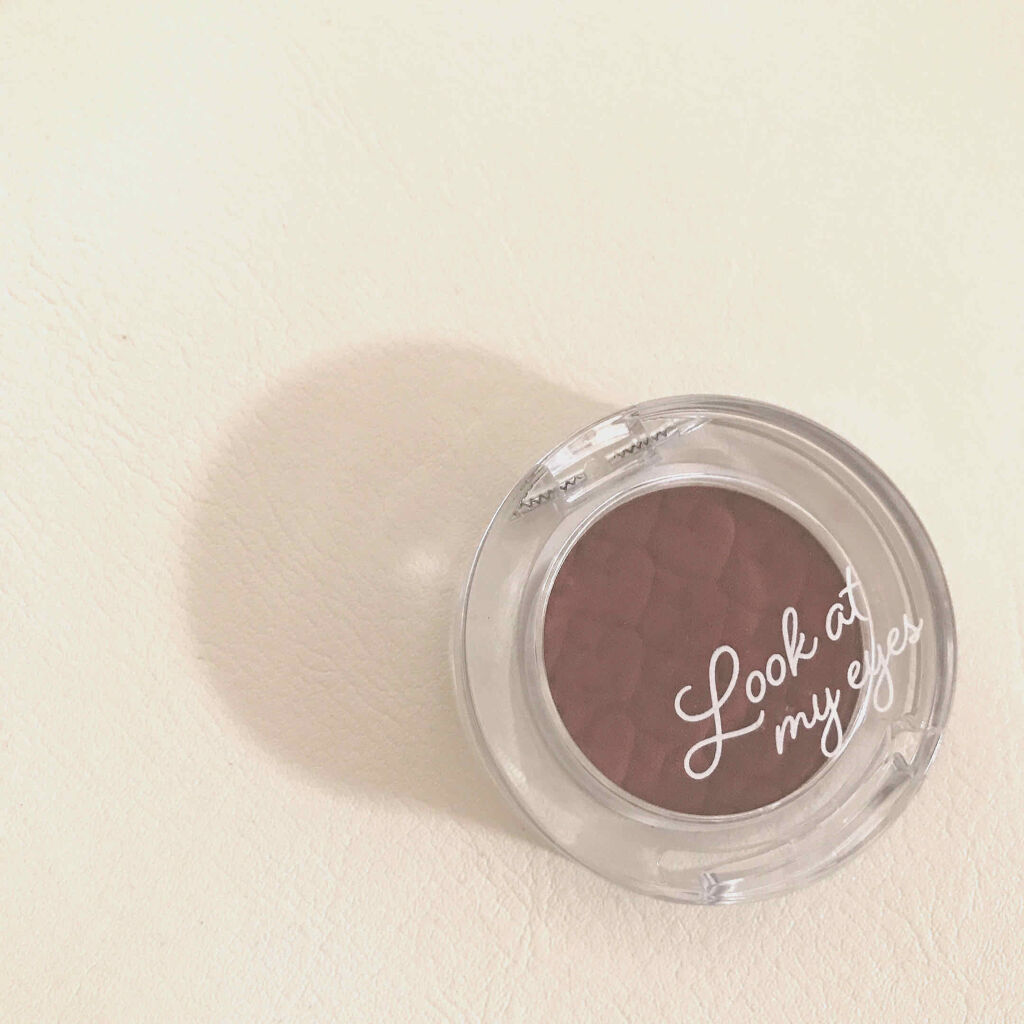 ルックアット マイアイ カフェ/ETUDE/単色アイシャドウを使ったクチコミ（1枚目）