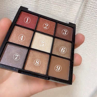 UR GLAM　BLOOMING EYE COLOR PALETTE 02/U R GLAM/アイシャドウパレットを使ったクチコミ（2枚目）