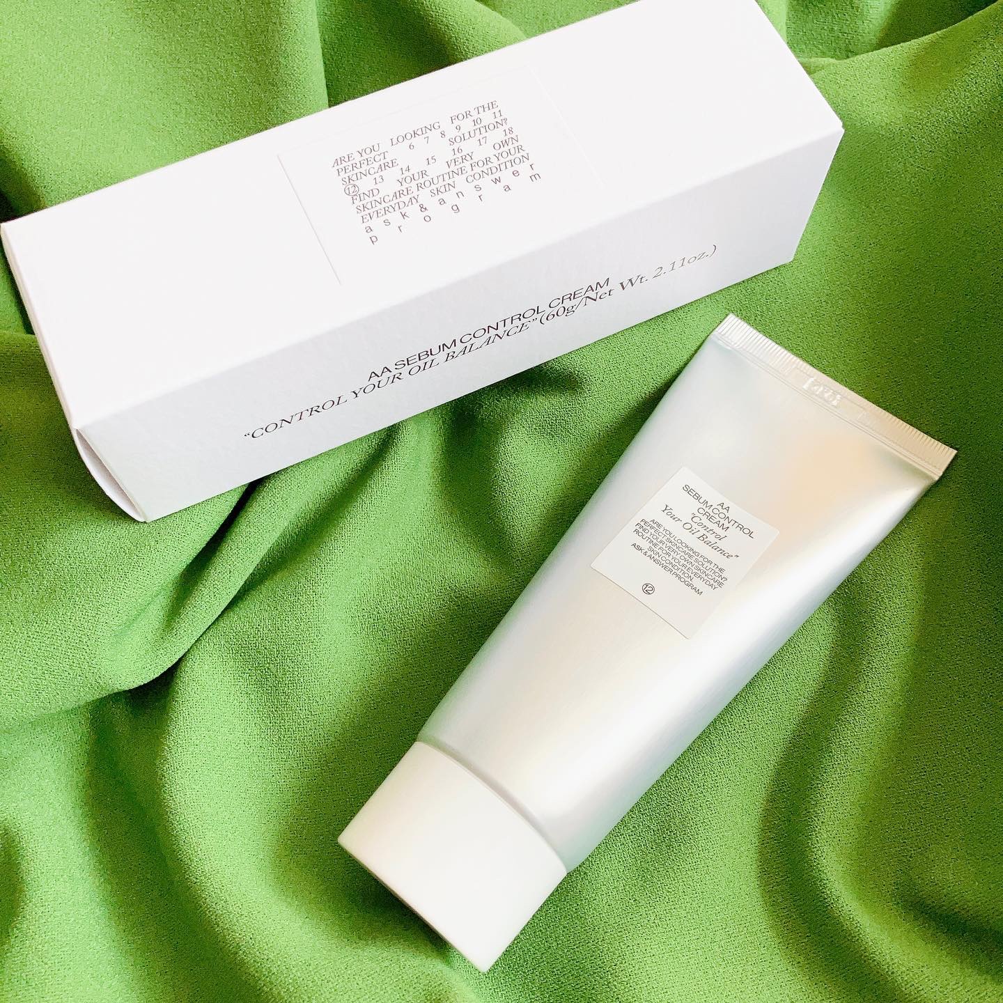 AA シーバムコントロールクリーム /Shangpree/フェイスクリームを使ったクチコミ（1枚目）