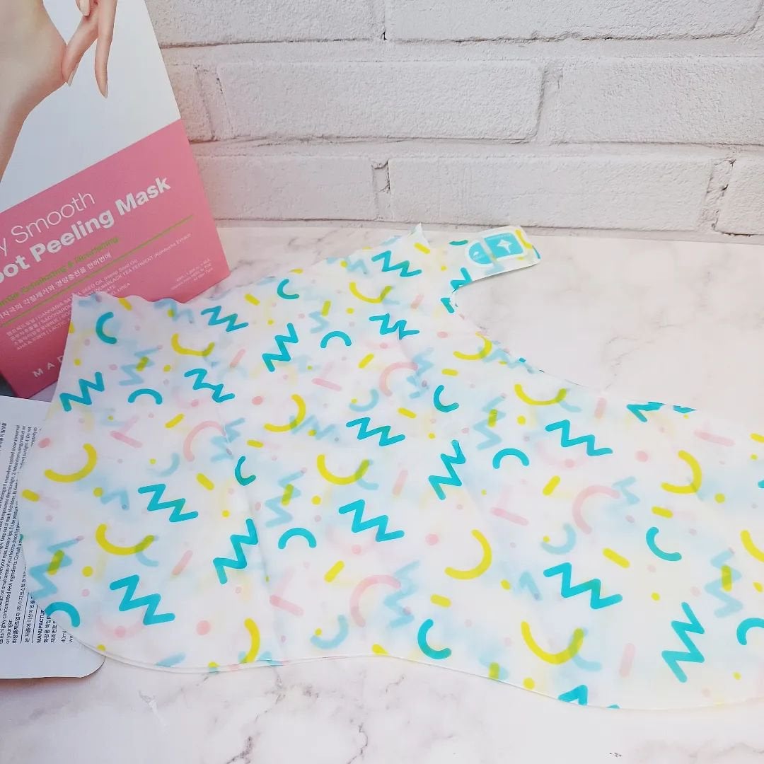 シルキースムーズフットピーリングマスク/MADFORCOS/レッグ・フットケアを使ったクチコミ(3枚目)