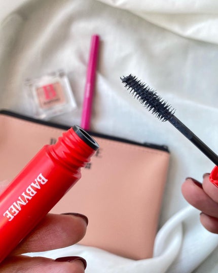 ニュアンスカラーマスカラ/BABYMEE/マスカラを使ったクチコミ(4枚目)