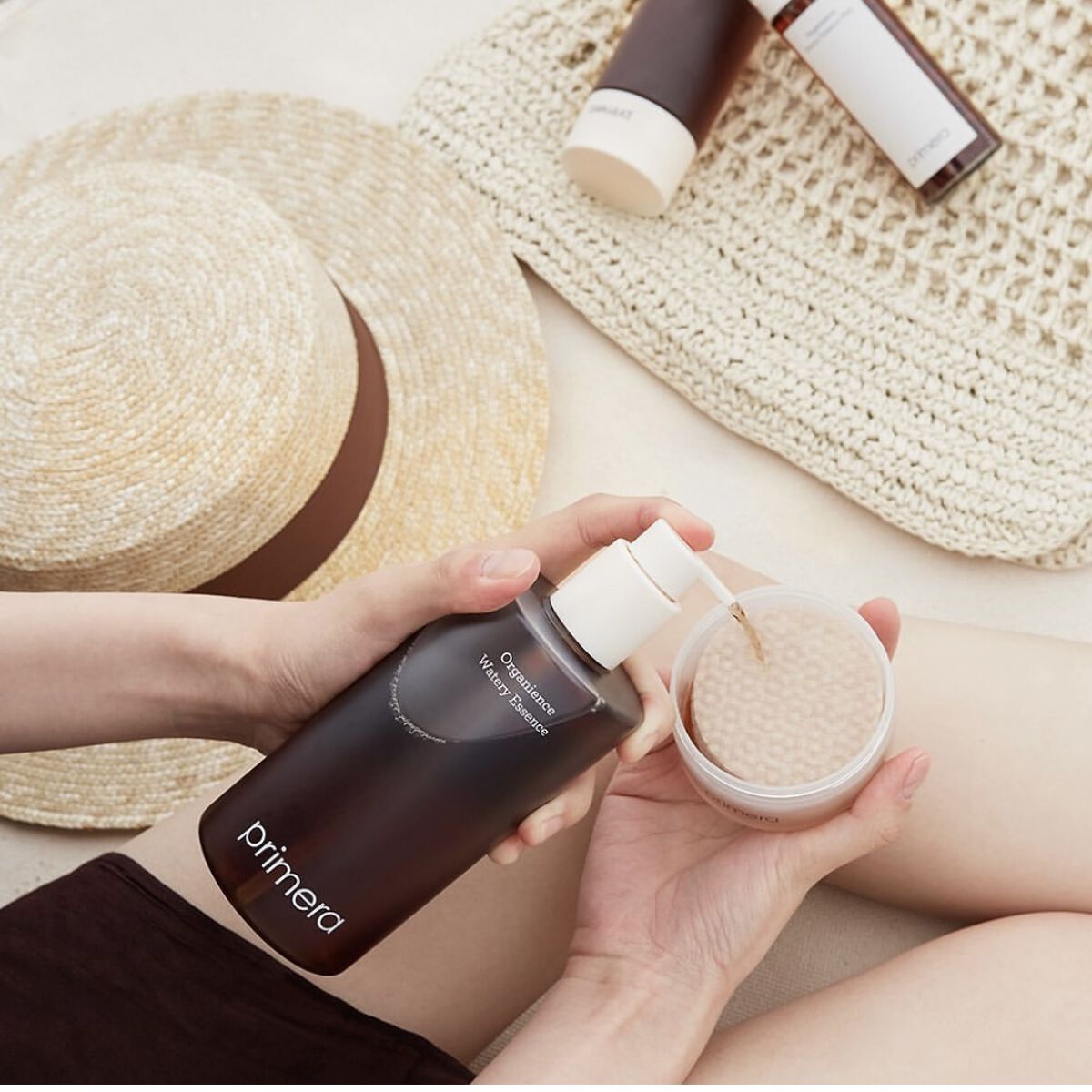 オーガニアンス ウォータリー エッセンス/primera/化粧水を使ったクチコミ（3枚目）