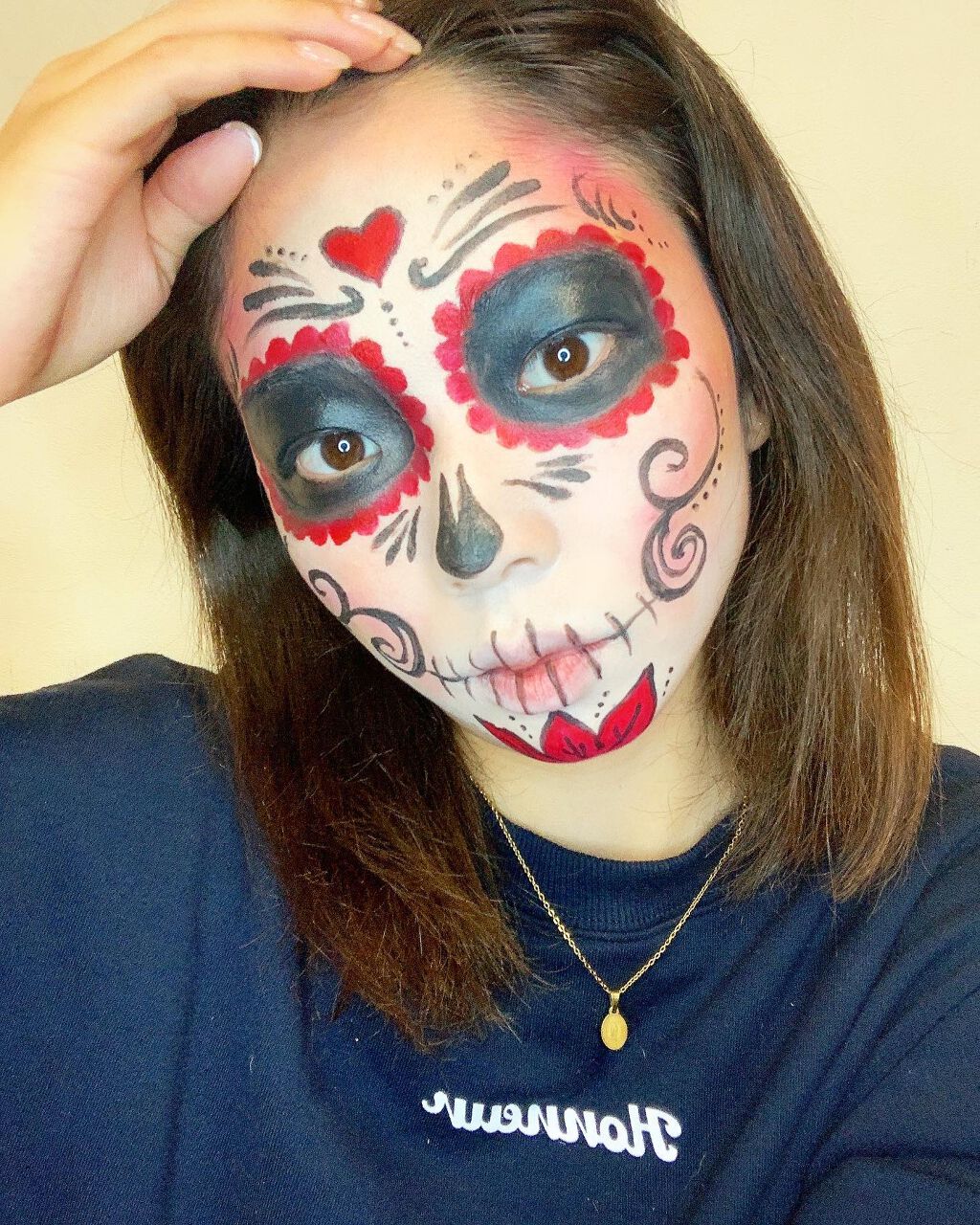 かわもと しおん on LIPS 「・・リメンバーミー🌼見たことないけど🙊・あの映画が出た瞬間メイ..」(1枚目)