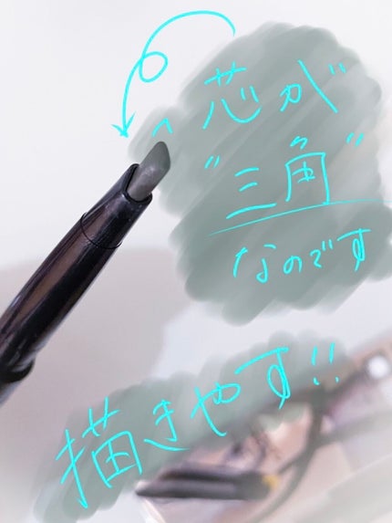 ファッションブロウ パウダーインペンシル N/MAYBELLINE NEW YORK/アイブロウペンシルを使ったクチコミ(2枚目)