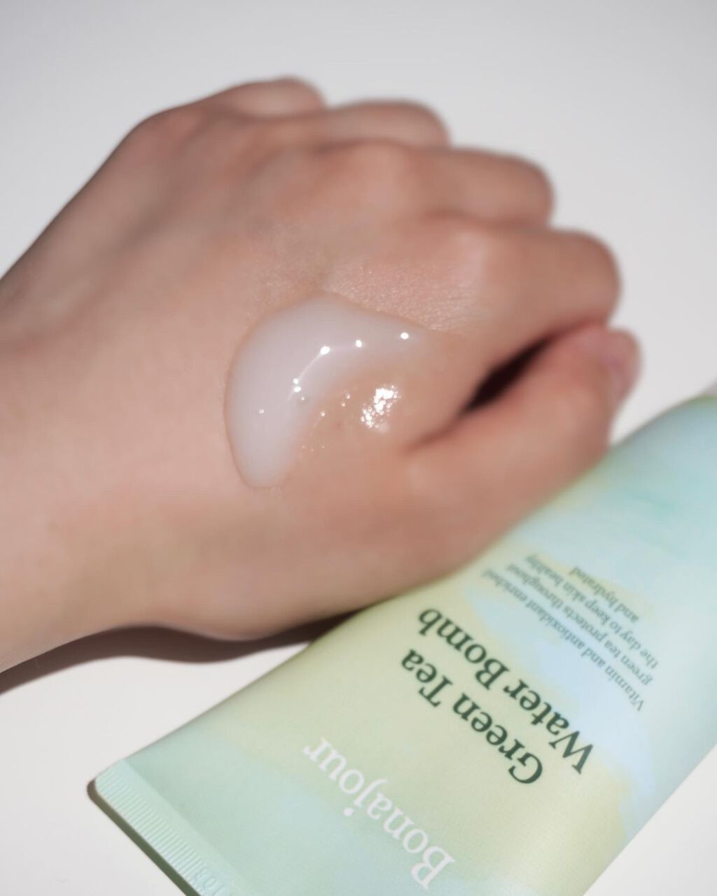 グリーンティーウォーターボム/Bonajour/フェイスクリームを使ったクチコミ(3枚目)