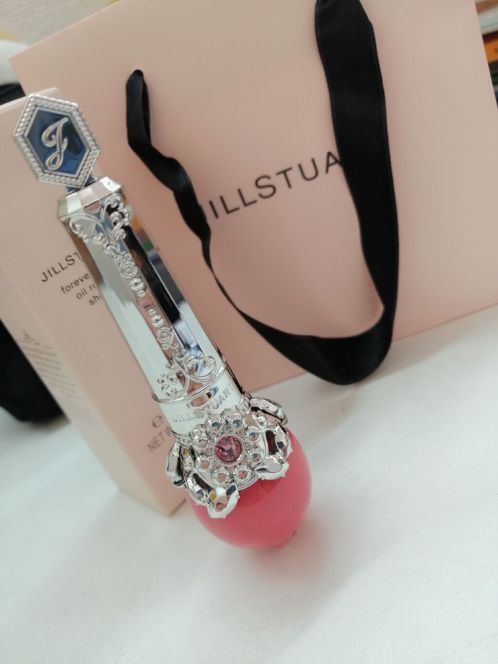 フォーエヴァージューシー オイルルージュ シアー/JILL STUART/口紅を使ったクチコミ(1枚目)