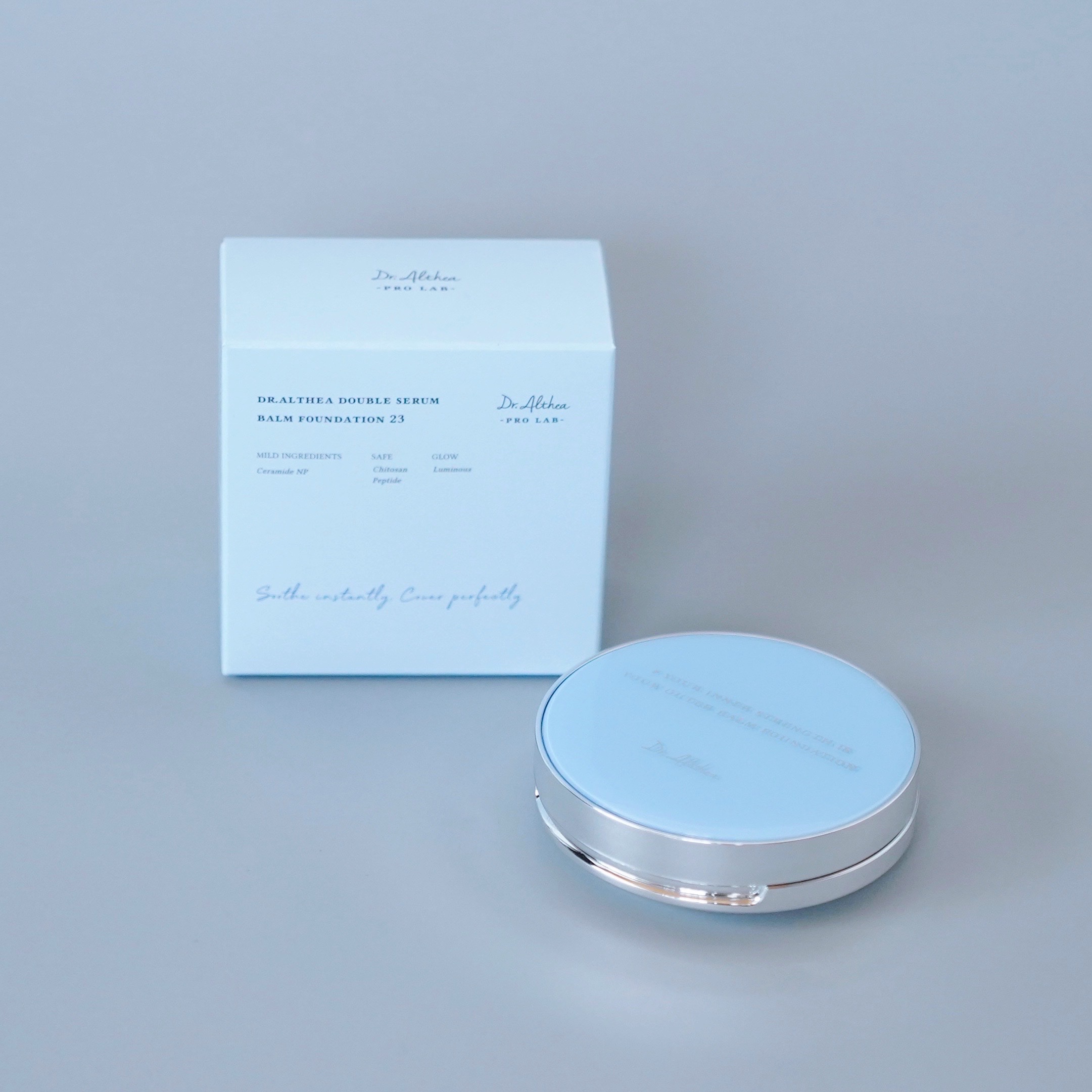 ダブル セラム バーム ファンデーション/Dr.Althea/クリーム・エマルジョンファンデーションを使ったクチコミ（1枚目）