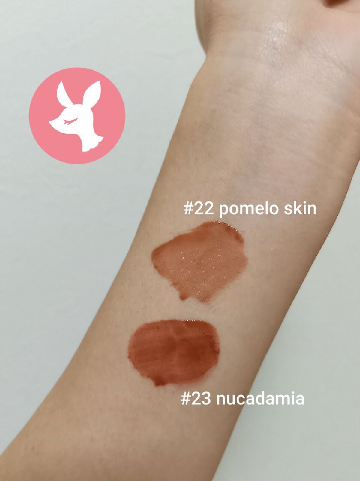 ジューシーラスティングティント/rom&nd/リップティントを使ったクチコミ(2枚目)