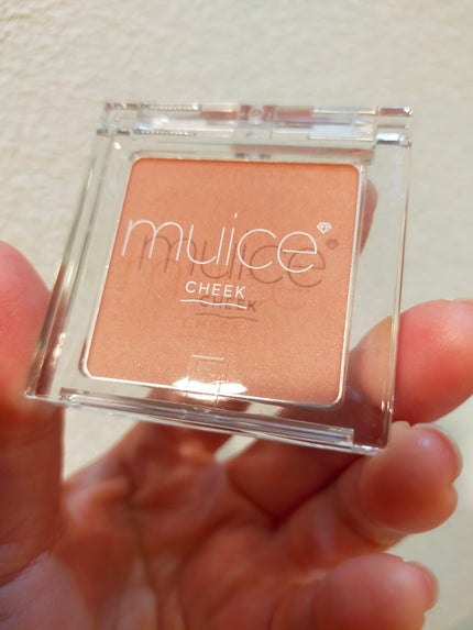 ぽわんチーク/muice/パウダーチークを使ったクチコミ(1枚目)