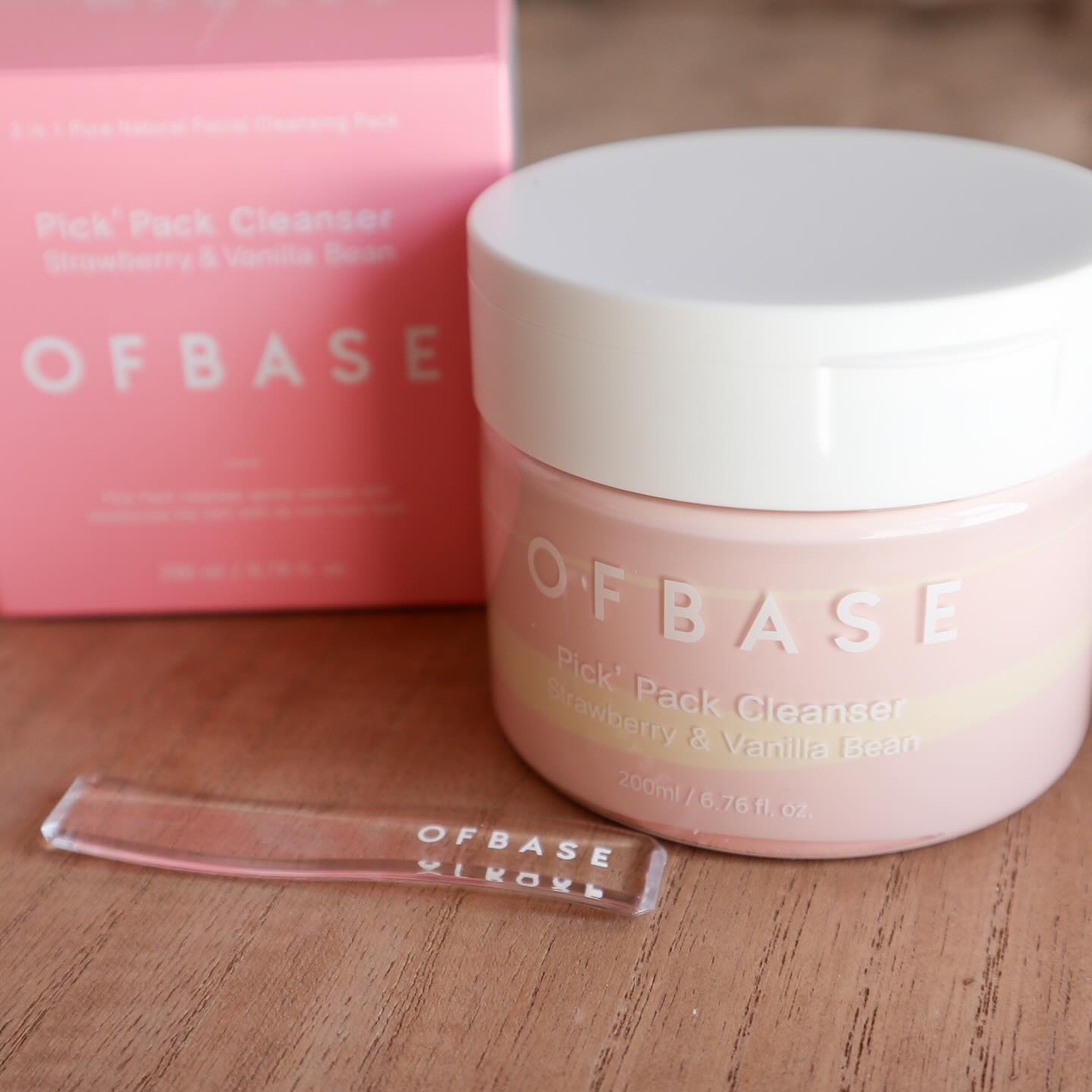 ピックパッククレンザー イチゴ&バニラビーン/OFBASE/洗い流すパック・マスクを使ったクチコミ（1枚目）