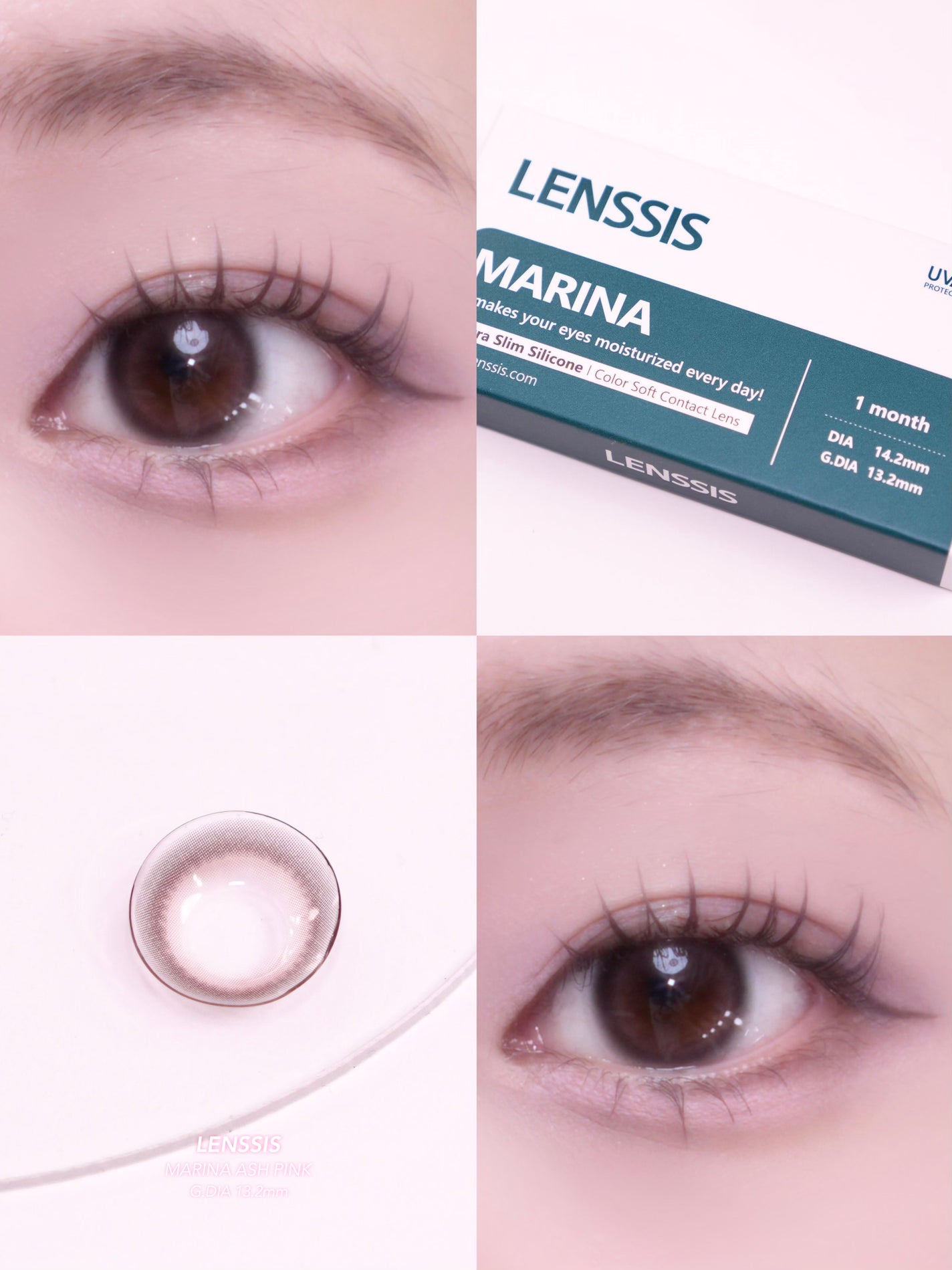 マリナシリーズ /LENSSIS/カラーコンタクトレンズを使ったクチコミ(5枚目)