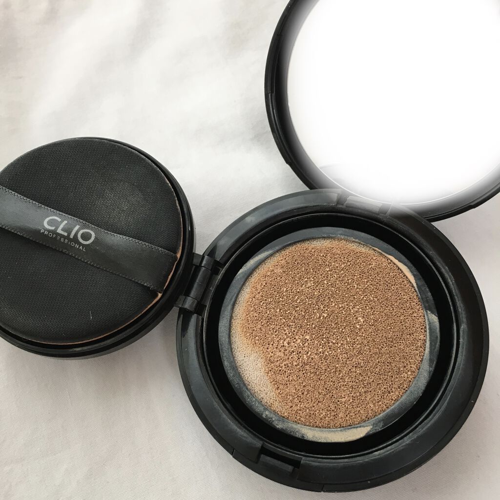 キル カバー コンシール クッション 04 GINGER/CLIO/クッションファンデーションを使ったクチコミ（2枚目）