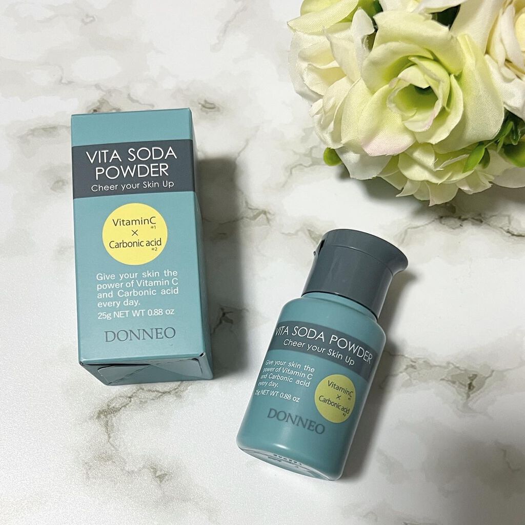 ビタソーダ パウダー/DONNEO/美容液を使ったクチコミ（1枚目）