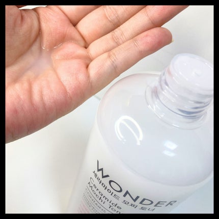 Wonder Ceramide Mochi Toner(トニーモリーワンダーCモチトナー)/TONYMOLY/化粧水を使ったクチコミ(4枚目)