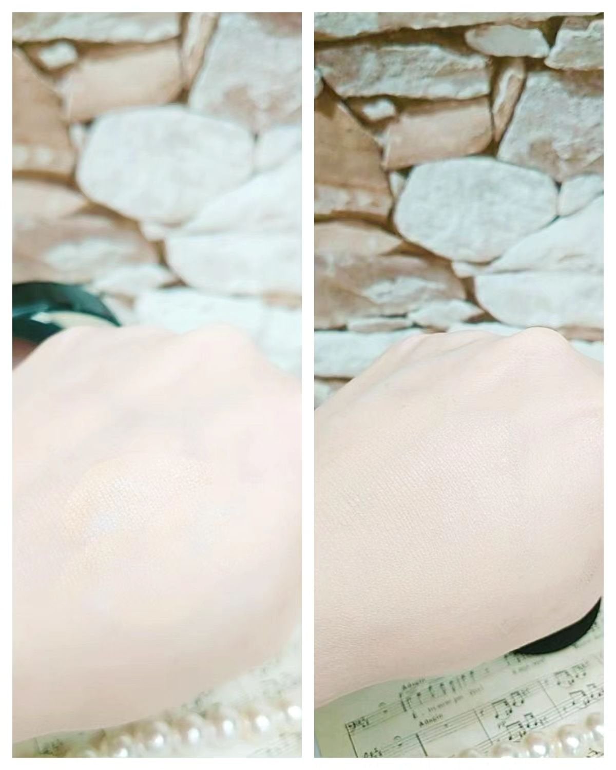 パーフェクトカバーオーロラバームクッション/Chic Blanco/その他ファンデーションを使ったクチコミ(4枚目)