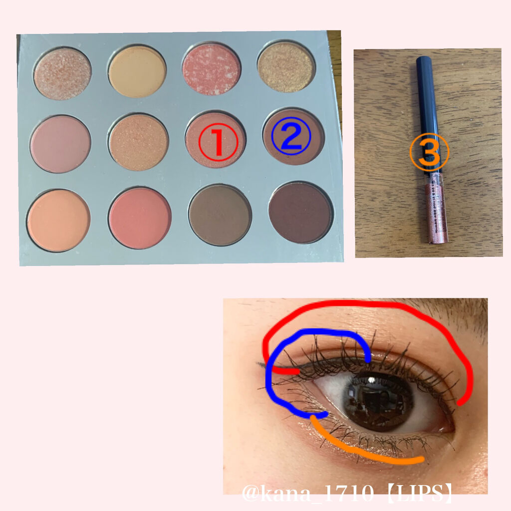 Mood Ever Palette（ムードエバーパレット） 02 サンリットミューズ/hapeaf/アイシャドウパレットを使ったクチコミ（2枚目）