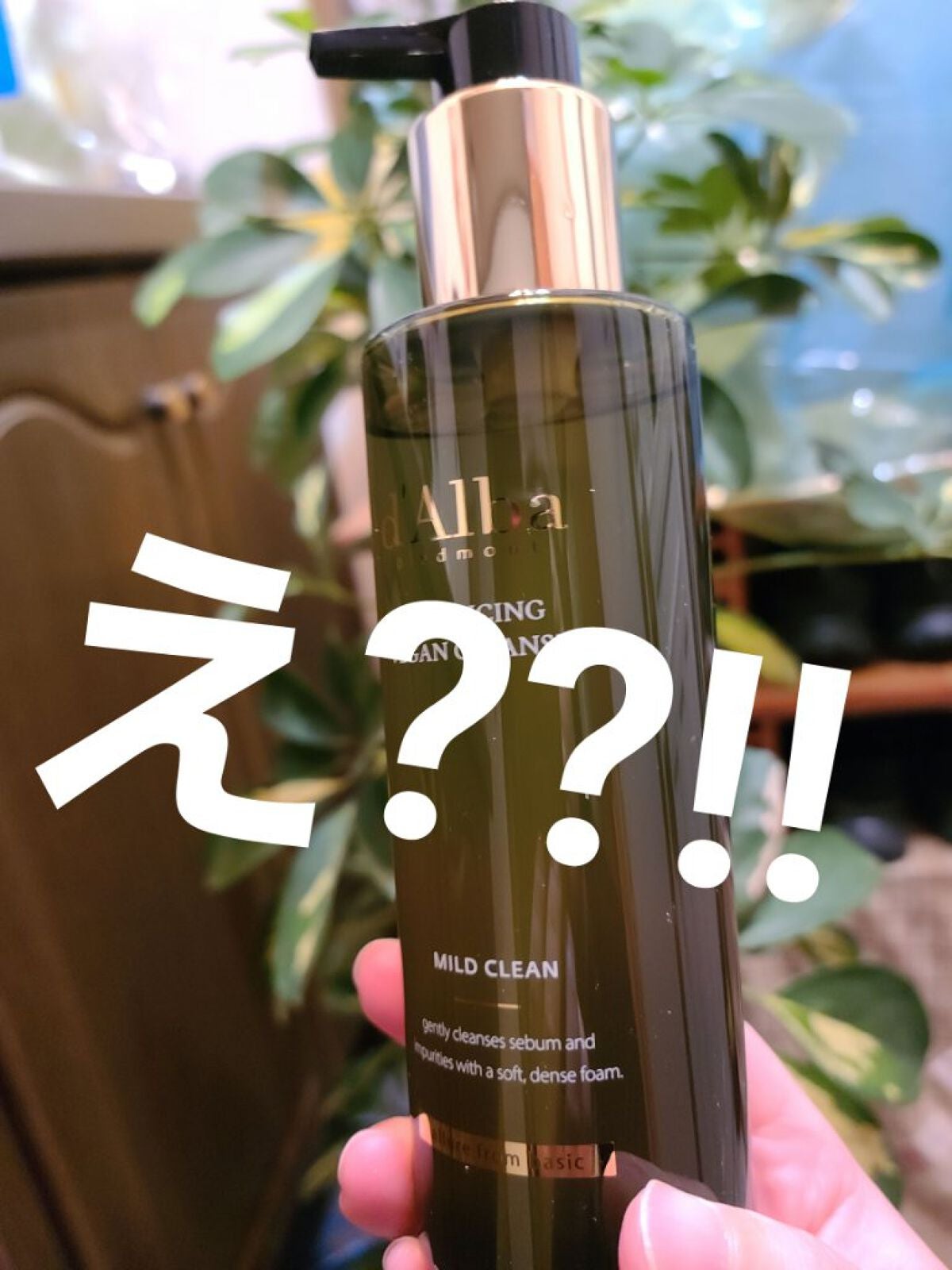 マイルドスキンバランシングヴィーガンクレンザー/ダルバ/洗顔フォームを使ったクチコミ(1枚目)