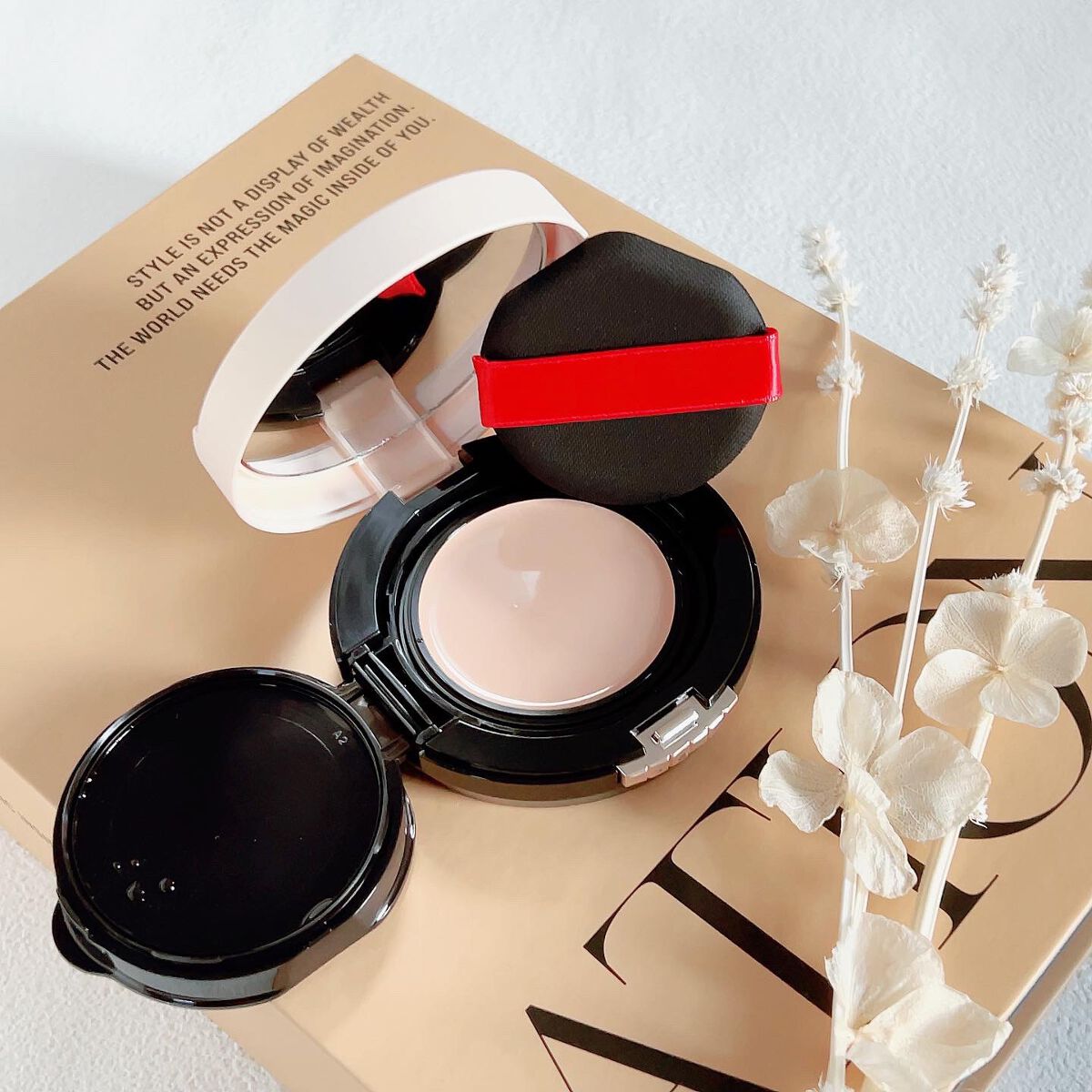 ドラマティッククッションジェリー/マキアージュ/クッションファンデーションを使ったクチコミ(1枚目)